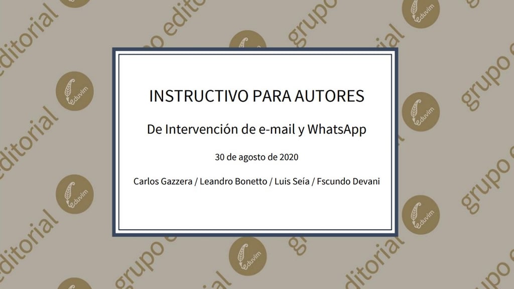 Instructivo buenas prácticas para que autores difundan sus producciones