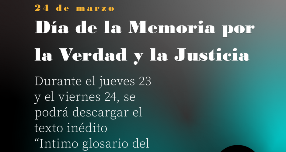 24 de marzo: el ejercicio de la Memoria a través del acto de leer