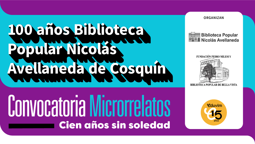 Convocatoria literaria «Cien años sin soledad»