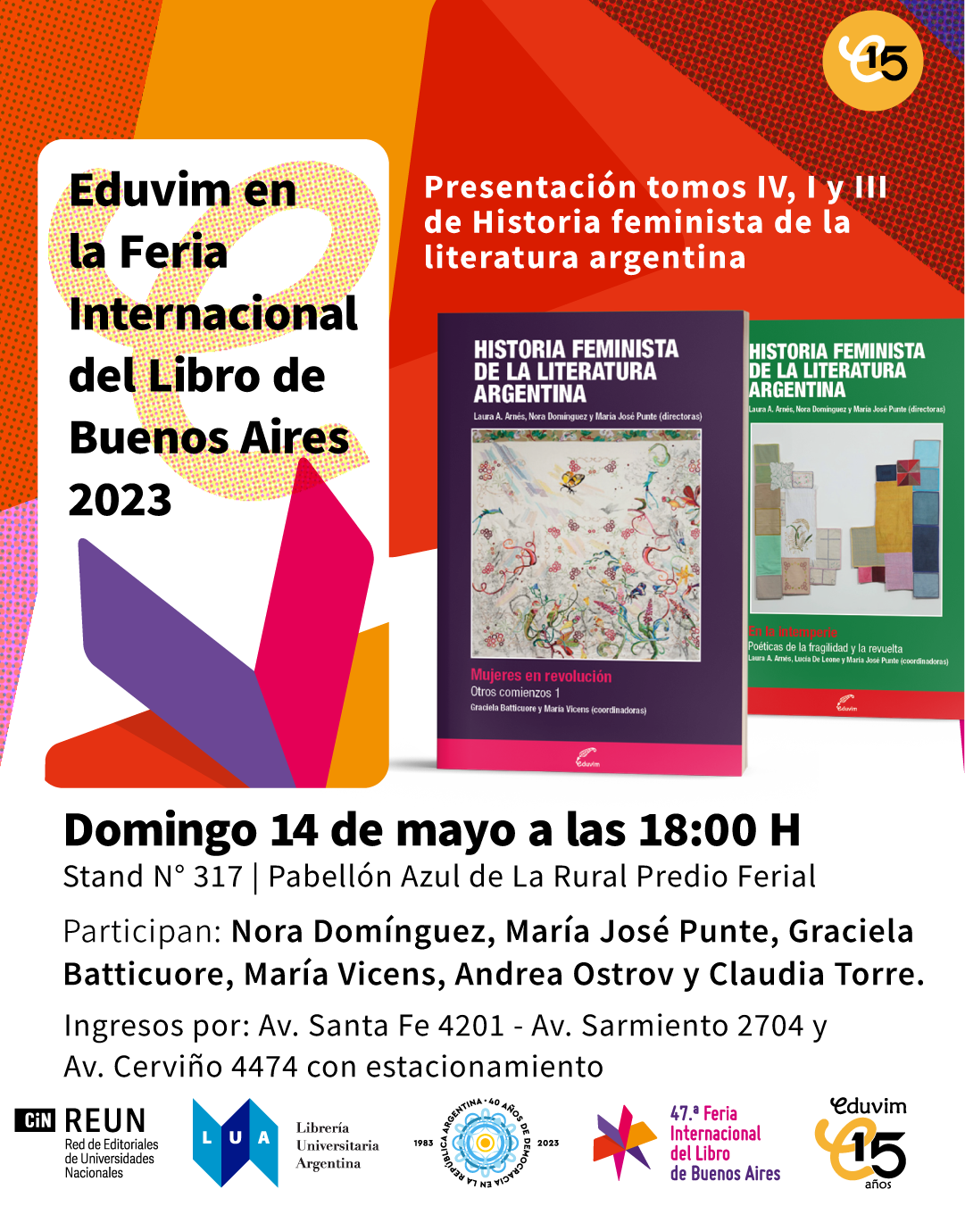 Presentación del proyecto «Historia feminista de la literatura argentina»