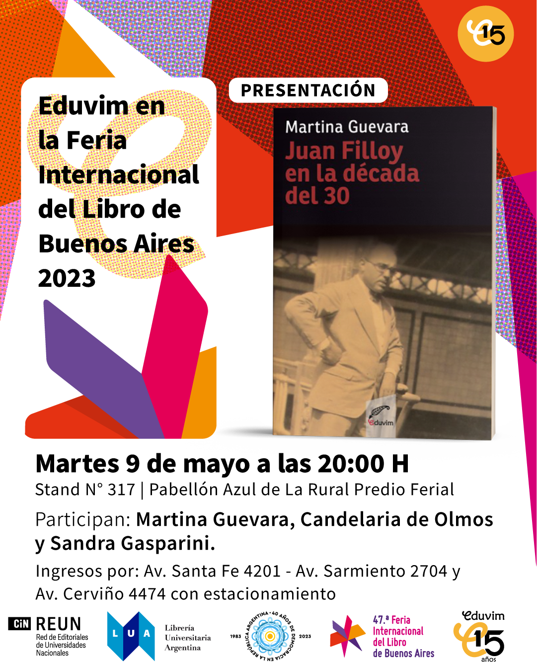 Presentación del libro «Juan Filloy en la década del 30», de Martina Guevara