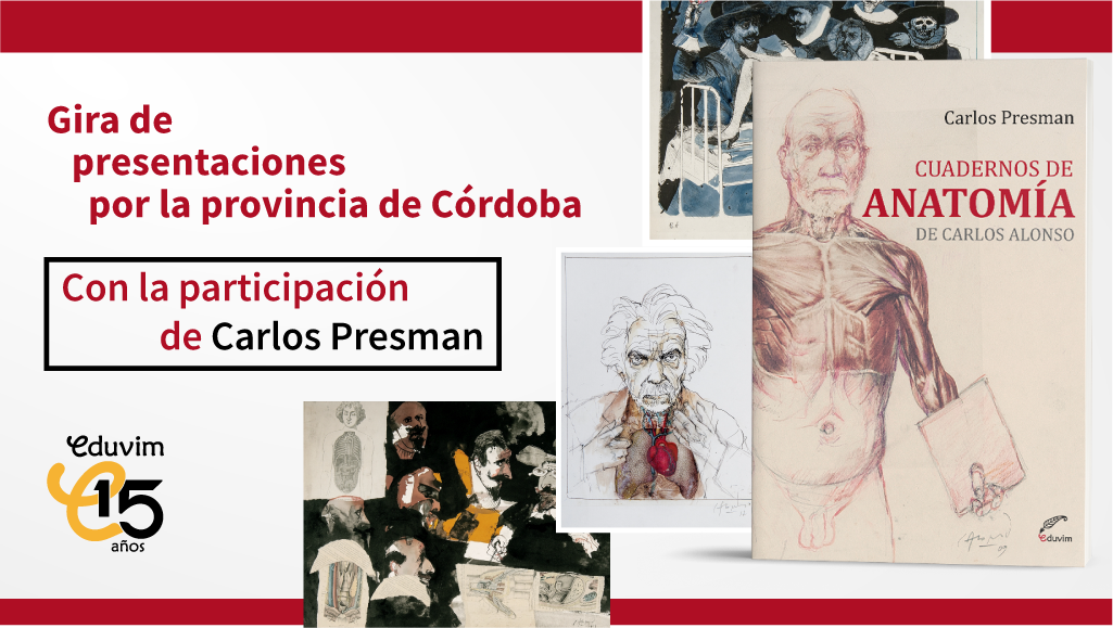 Gira “Cuadernos de anatomía de Carlos Alonso” por Córdoba