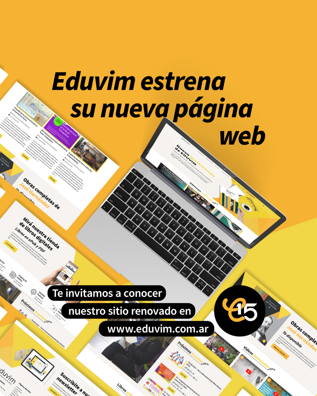 Eduvim te da la bienvenida a su nueva página web