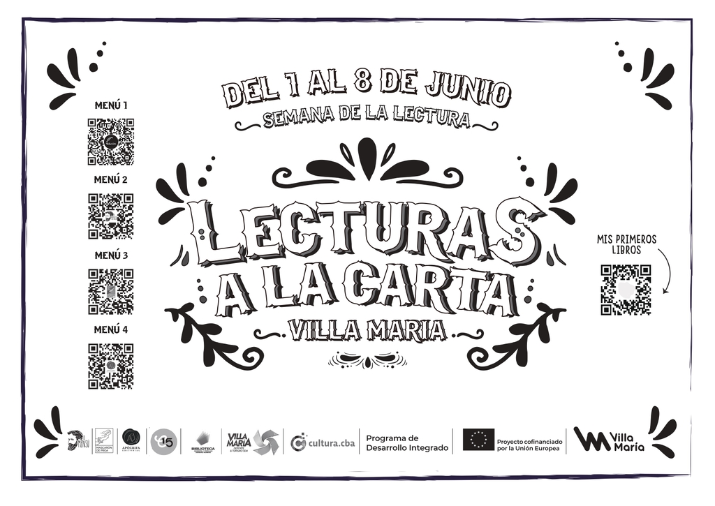 Llega la “Semana de la Lectura” a Villa María