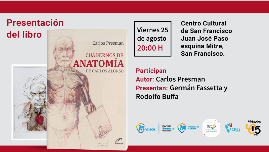 Carlos Presman presentará su libro en la ciudad de San Francisco