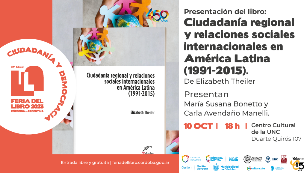 Presentación del libro de Elizabeth Theiler en la Feria del Libro de Córdoba