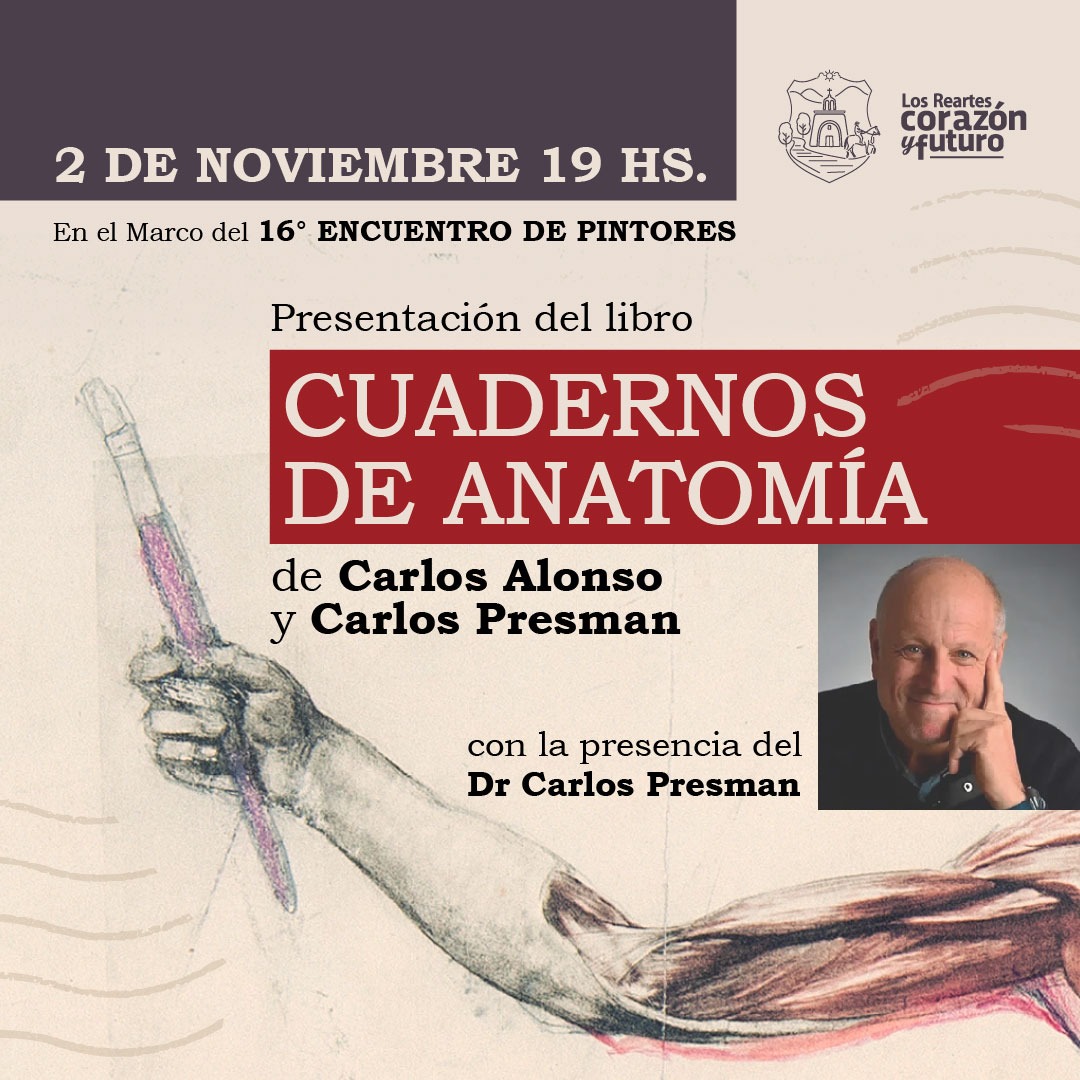 Presentación del libro “Cuadernos de anatomía”