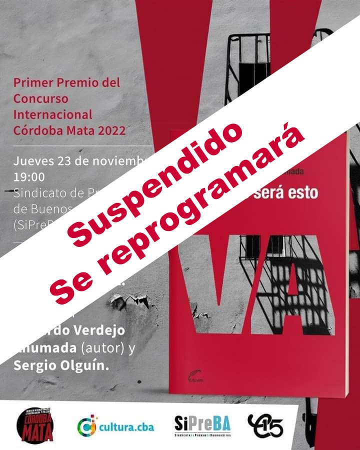 Presentación del libro “Morirse será esto”