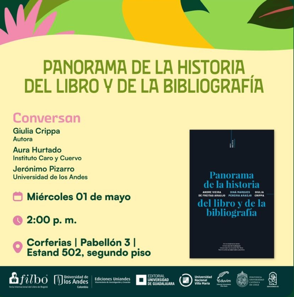 Presentación del libro “Panorama de la historia del libro y de la bibliografía”