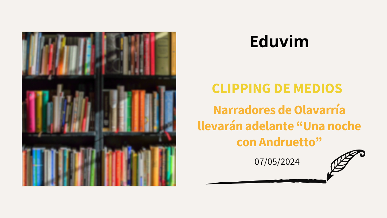 Narradores de Olavarría llevarán adelante “Una noche con Andruetto”