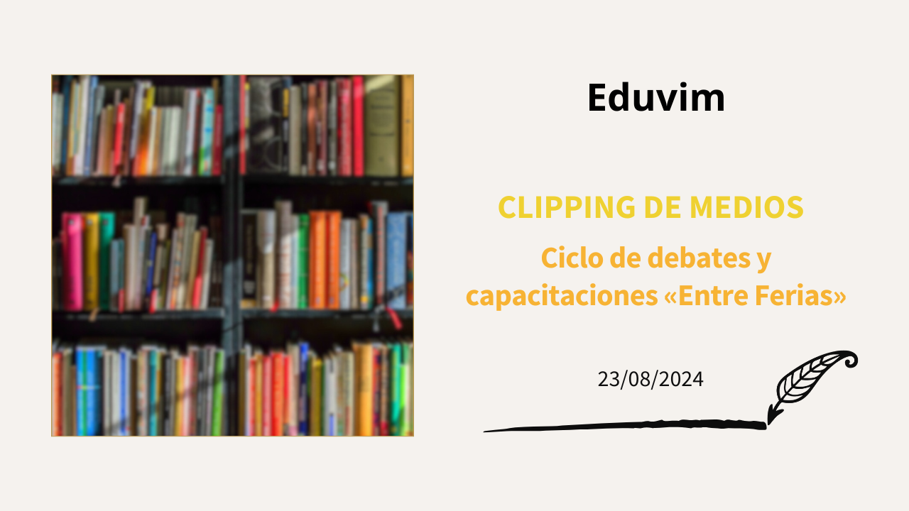 Ciclo de debates y capacitaciones «Entre Ferias»