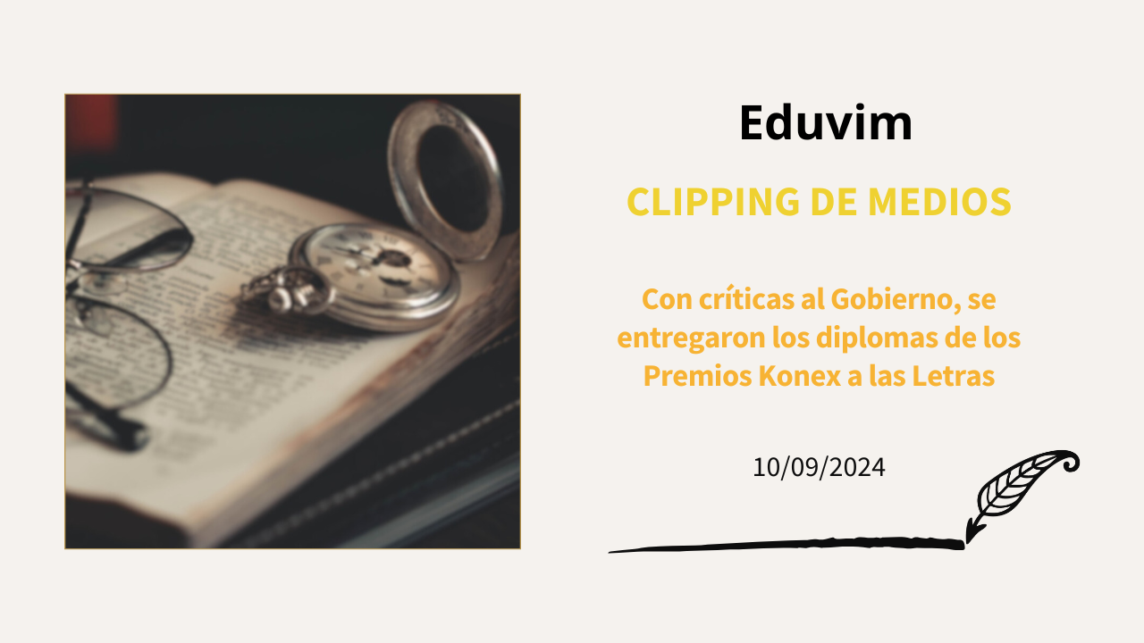 Con críticas al Gobierno, se entregaron los diplomas de los Premios Konex a las Letras