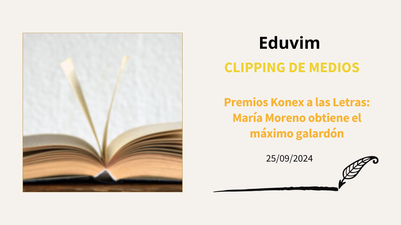 Premios Konex a las Letras: María Moreno obtiene el máximo galardón