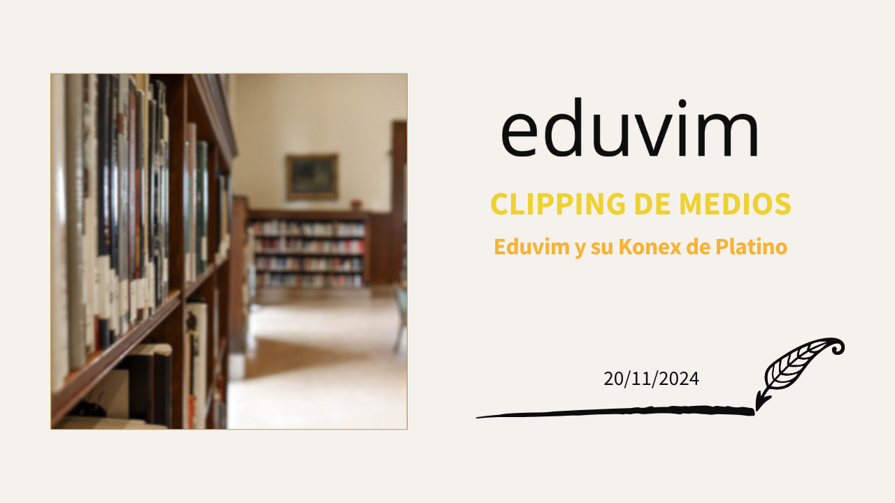 Eduvim y su Konex de Platino
