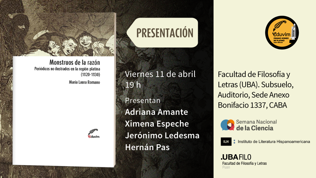 Presentación del libro “Monstruos de la razón”