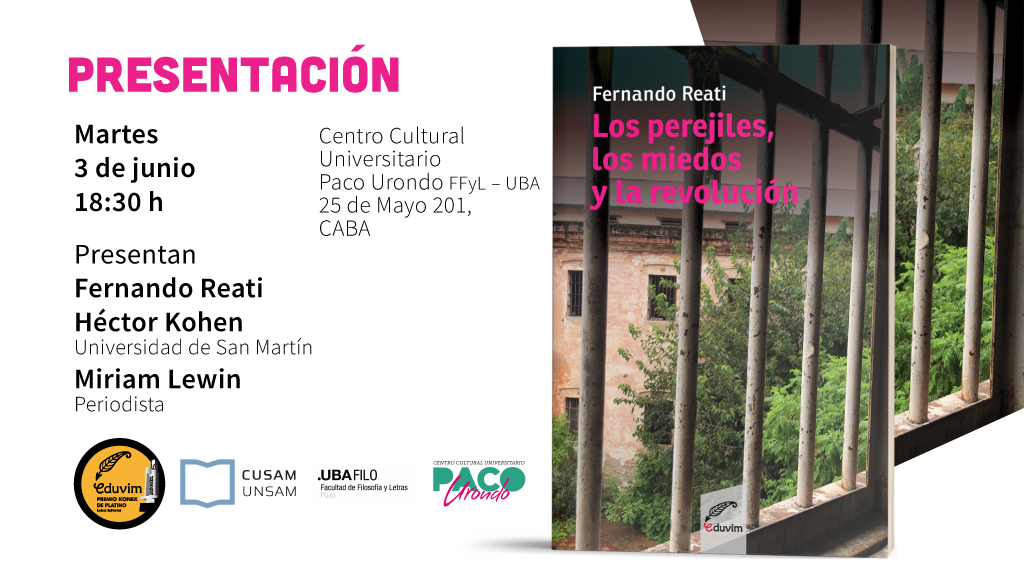 Presentación del libro “Los perejiles, los miedos y la revolución” en Buenos Aires