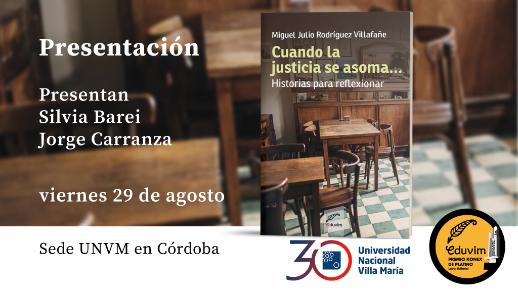 Presentación del libro“Cuando la justicia se asoma”