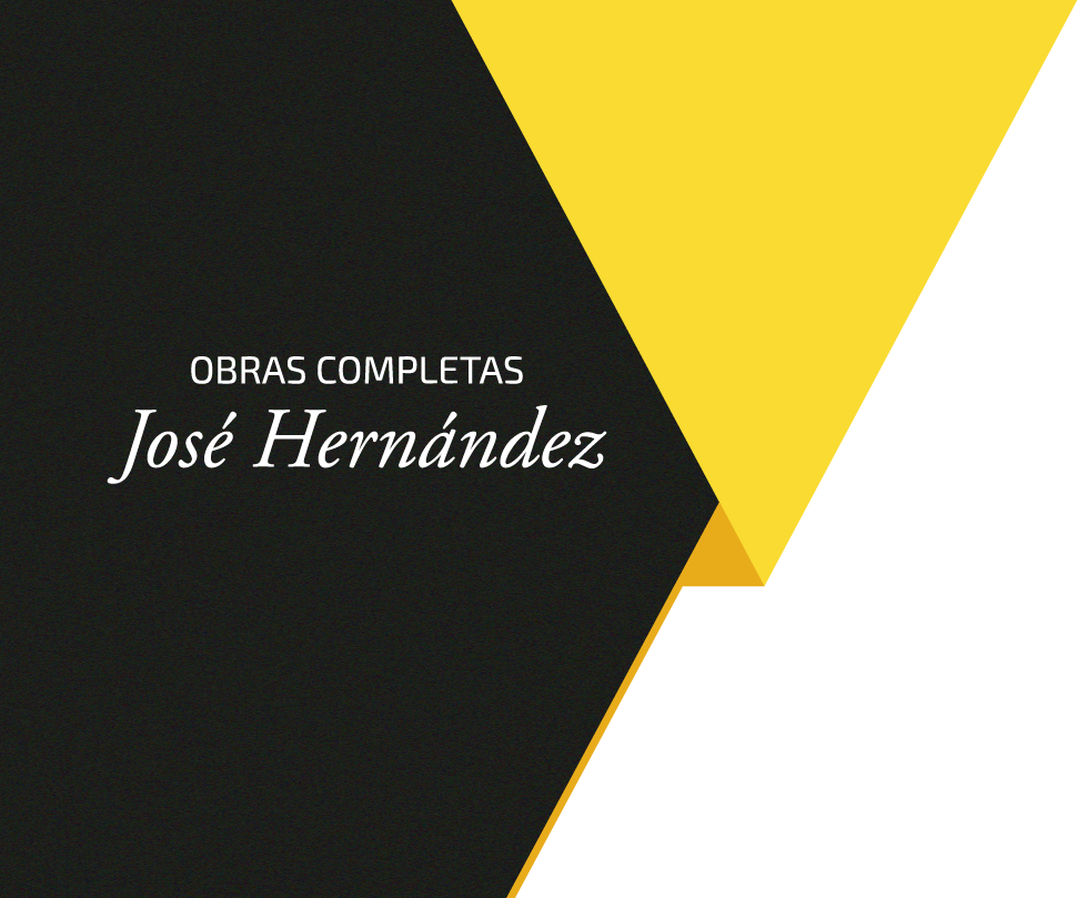 Obras completas de José Hernández