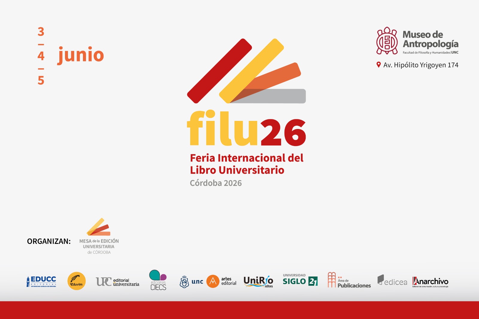 La Feria Internacional del Libro Universitario (FILU) celebrará su tercera edición