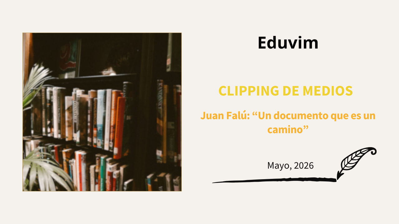Juan Falú: “Un documento que es un camino”