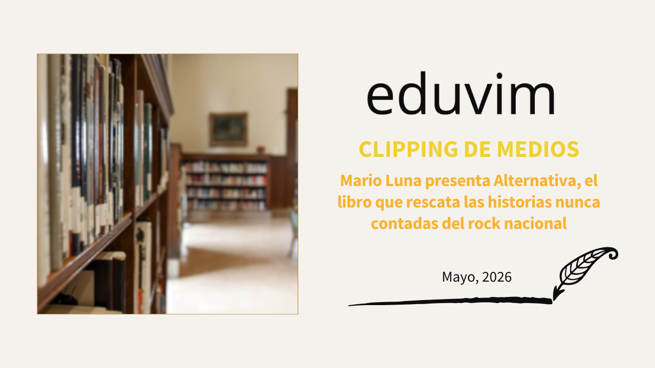 Mario Luna presenta Alternativa, el libro que rescata las historias nunca contadas del rock nacional