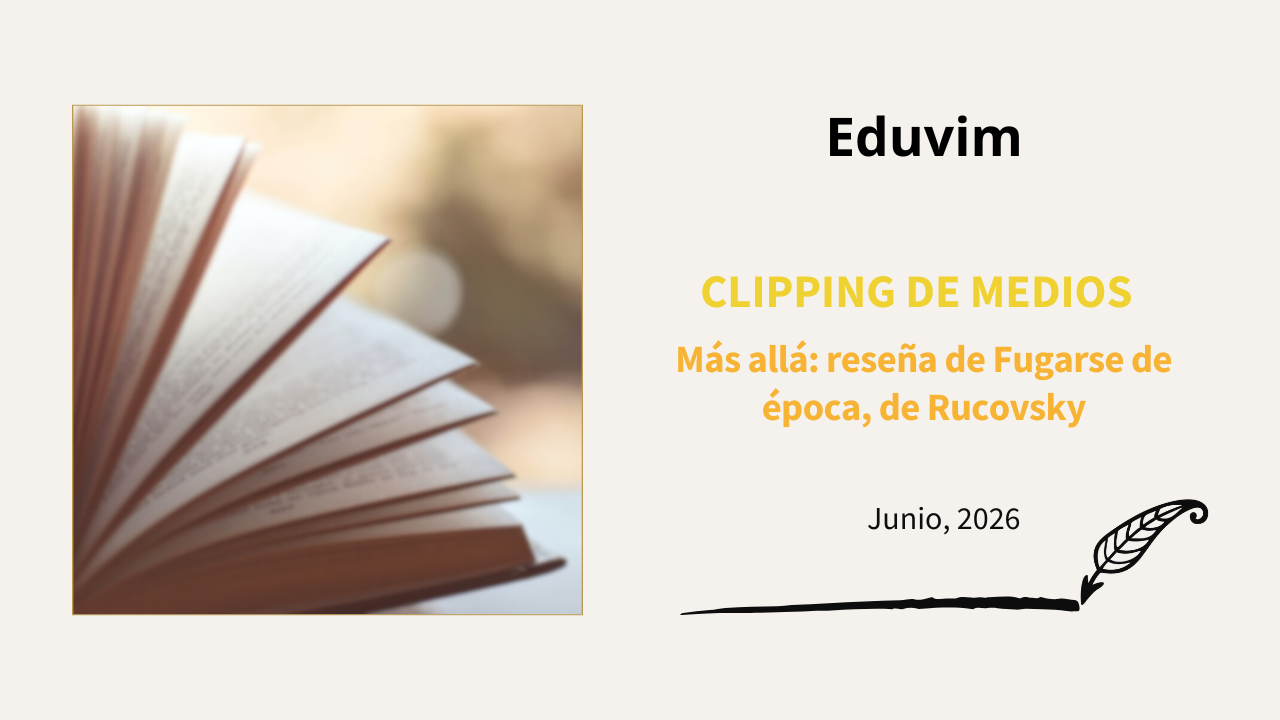 Más allá: reseña de Fugarse de época, de Rucovsky