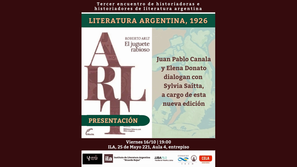 Presentación de “El juguete rabioso”