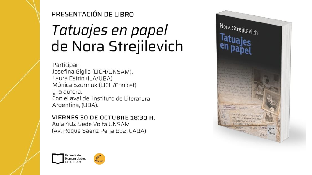 Presentación de “Tatuajes en papel” en Buenos Aires