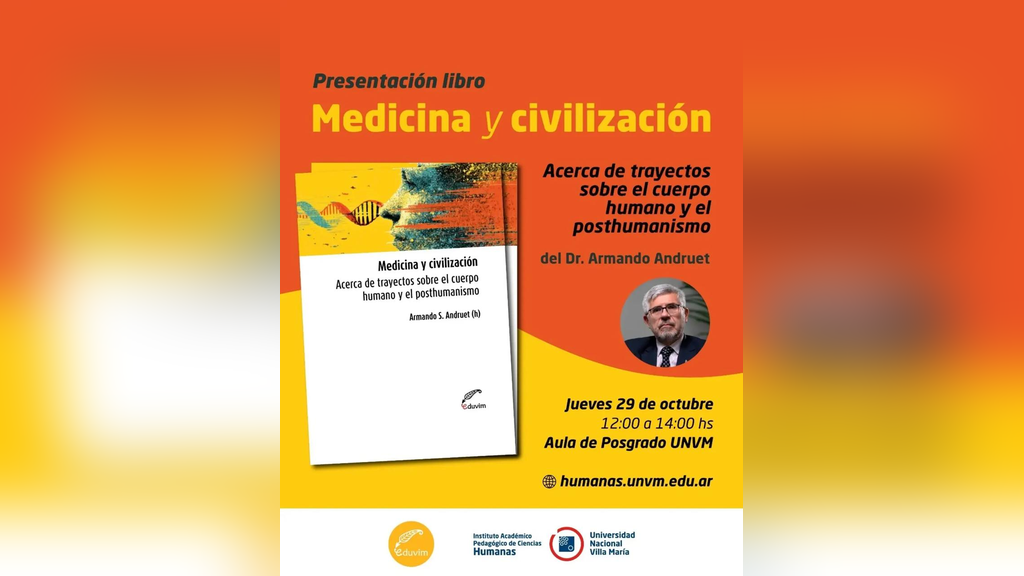 Presentación de “Medicina y civilización” en Villa María